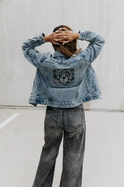 Courage, Dear Heart Denim Jacket Preorder