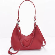 Burgundy Chain Purse