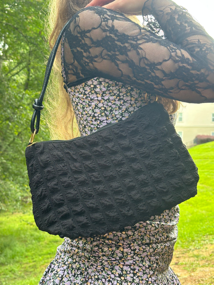 Puffy Pleated Purse