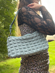 Puffy Pleated Purse