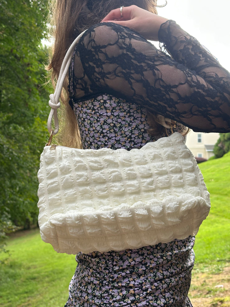 Puffy Pleated Purse