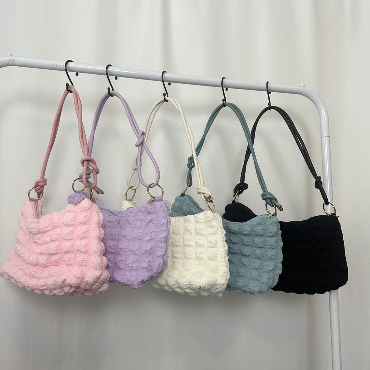 Puffy Pleated Purse