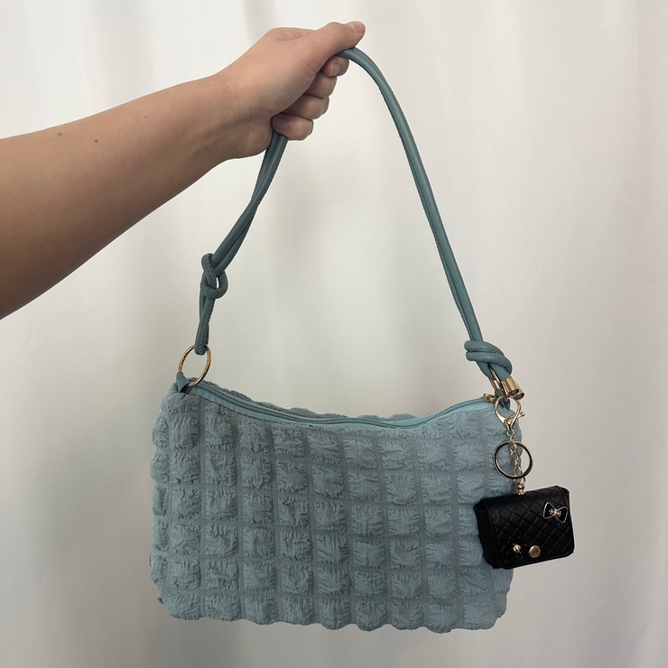 Black Designer Bag Purse Charm