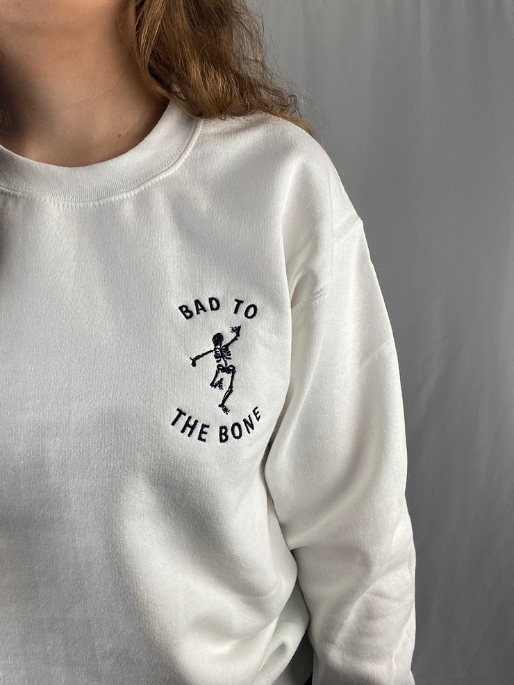 Bad to the Bone Crewneck