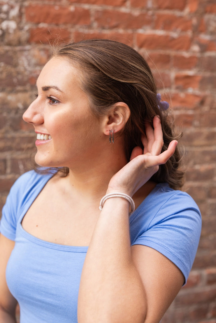 Luxe Silver Earrings