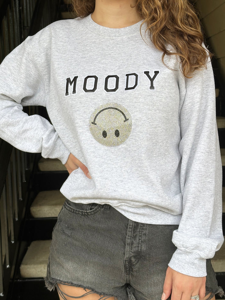 Bedazzled Moody Crewneck